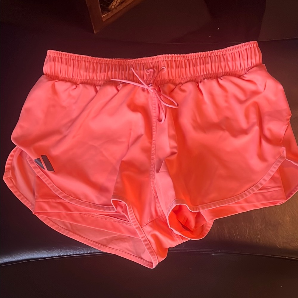 Adidas Women's Pink/Orange Running Shorts